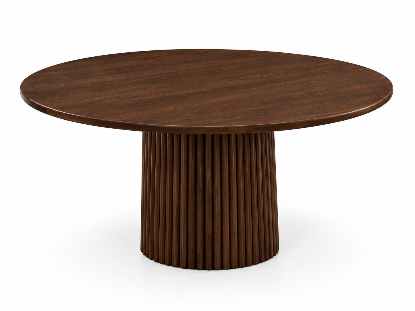 Nordic Natural Light Oak Rectangular Dining Table with 6 Matching Wooden Armchairs